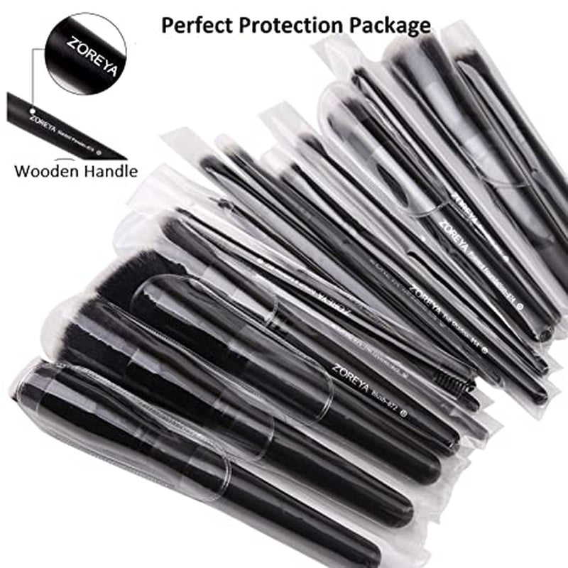 15 Pcs Luxury Balck Makeup Brushes Set Tools Professional Brushes Foundation Powder Eyeliner Eyeshadow Make up Brushes