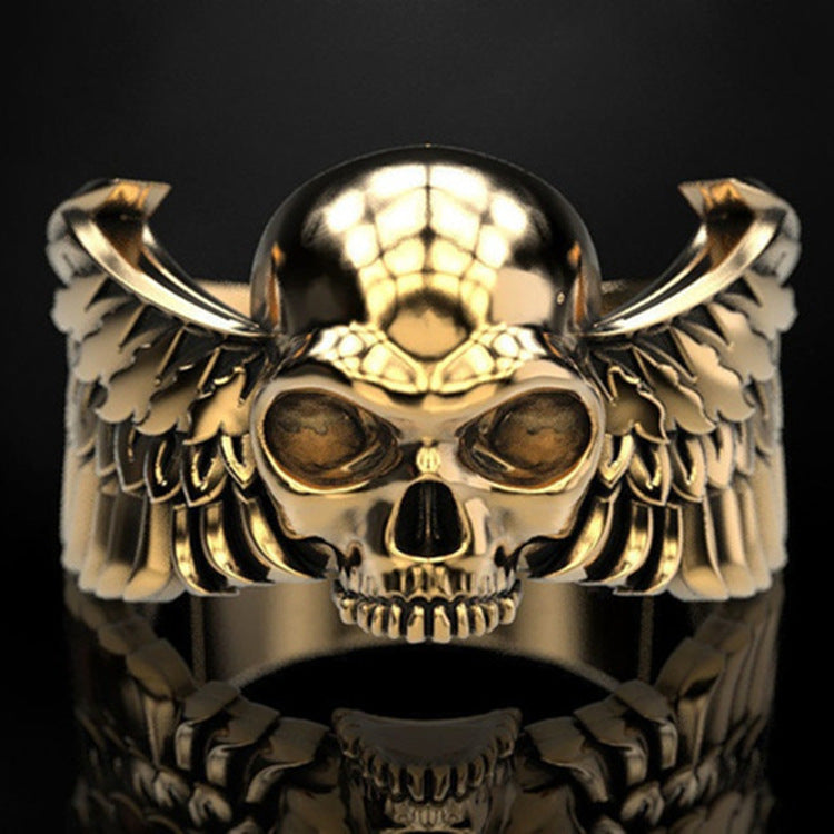 Men Fashion Personality Punk Skull Ring