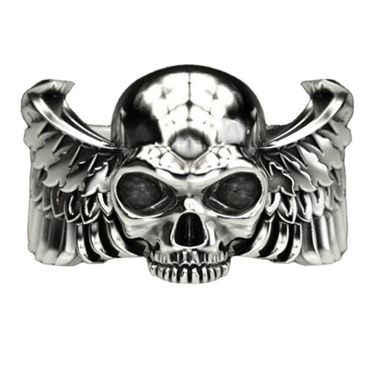 Men Fashion Personality Punk Skull Ring